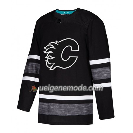 Herren Eishockey Calgary Flames Trikot Blank 2019 All-Star Adidas Schwarz Authentic
